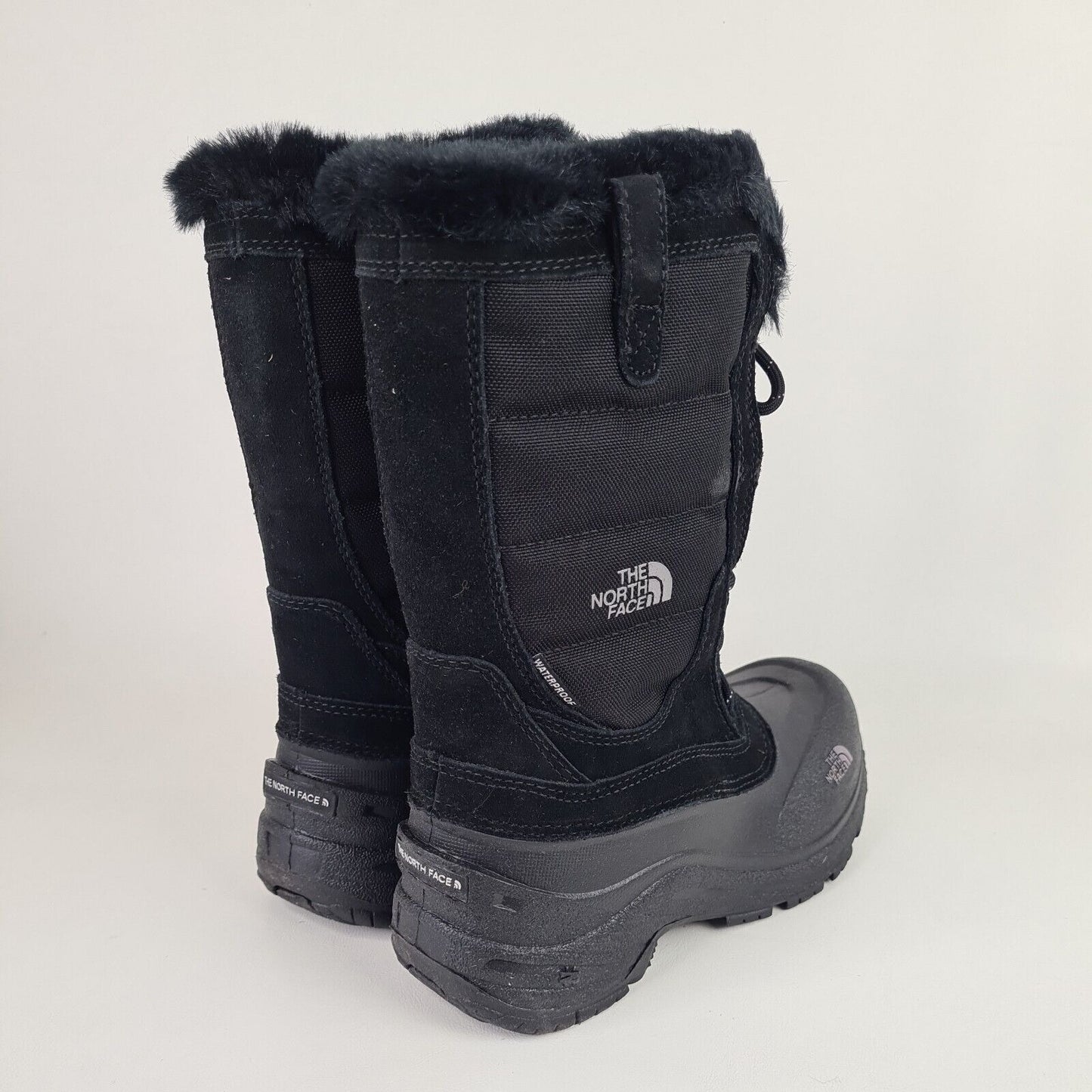 The North Face Shellista Lace Waterproof AYCT0 Winter Boot SZ 7 Y= 8.5 Women