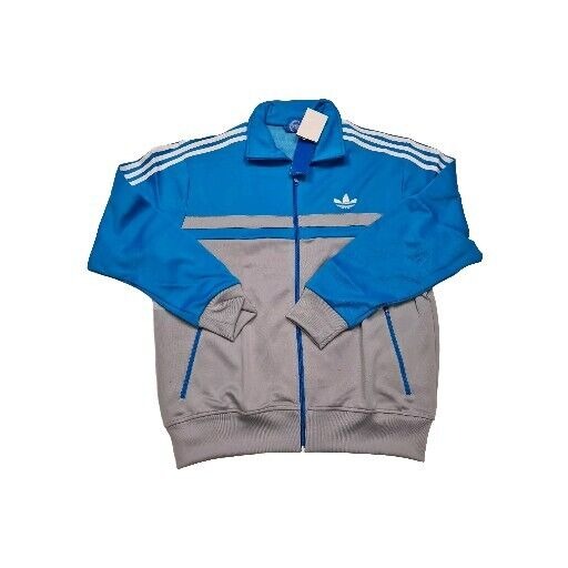 Adidas Adi ICON Tracktop Men F80676 Midgre Solblu Track Classic Jacket Size M