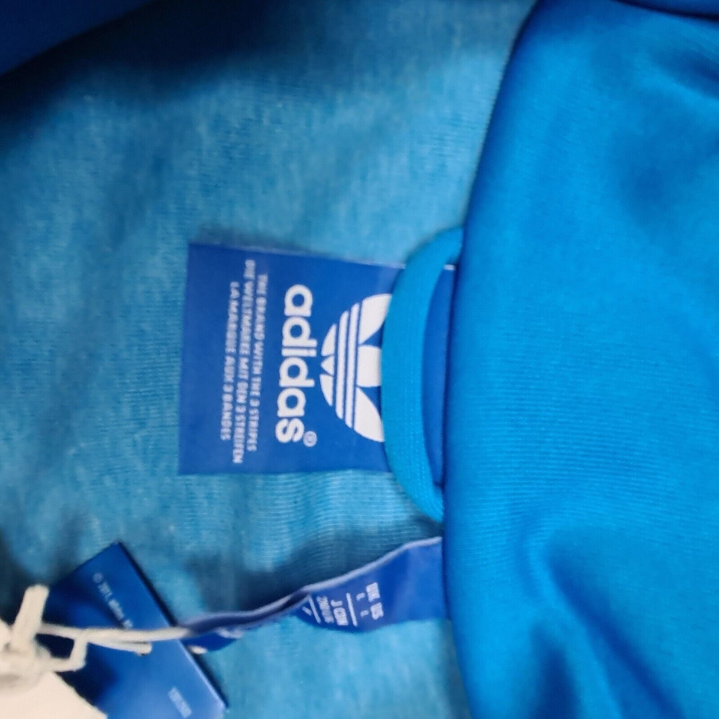 Adidas Adi ICON Tracktop Men F80676 Midgre Solblu Track Classic Jacket Size M