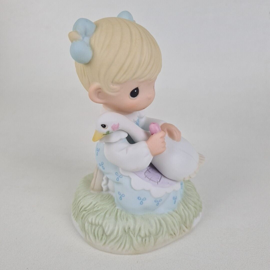 Precious Moments E5213R God Is Love 1998 Limited Edition Porcelain Figurine