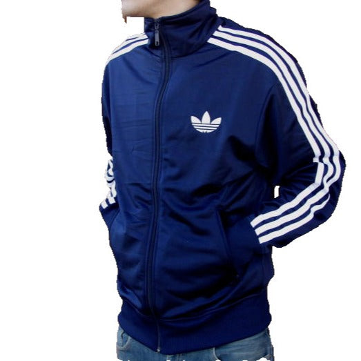 Adidas Adi Firebird Tracktop Men's Indigo White X41207 Track Jacket Size 3XL