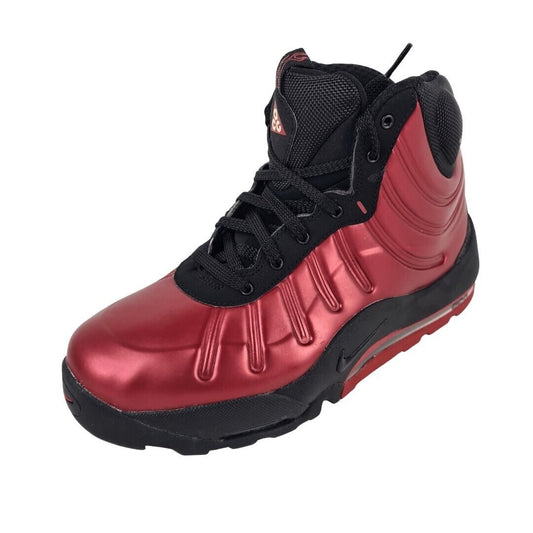 Nike Air Max ACG Bakin Boot Foamposite Red Blk 415116 600 Vintage Boy Size 5Y