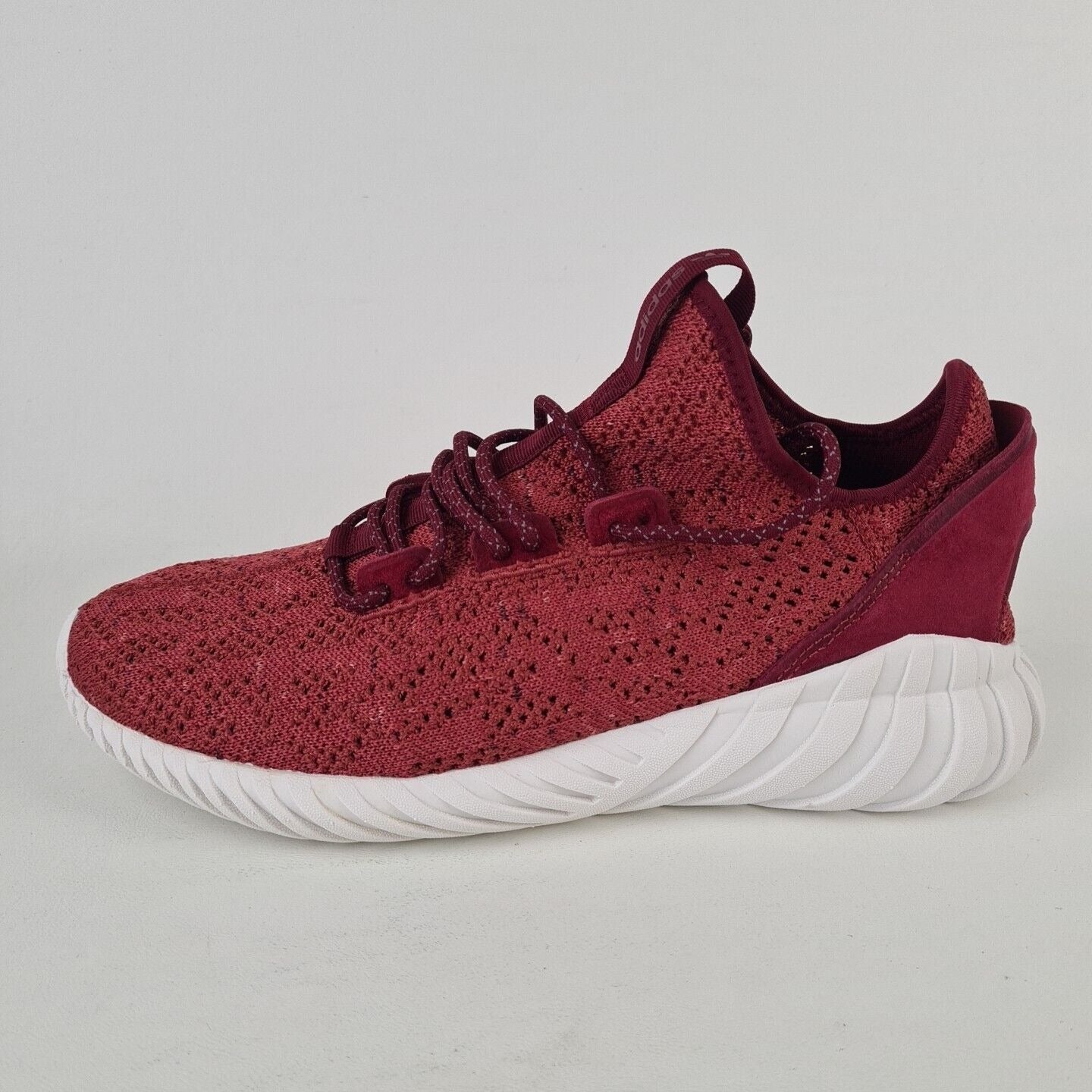 Adidas Originals Tubular Doom Sock Primeknit RED Men Sneakers BY3560 Size 12