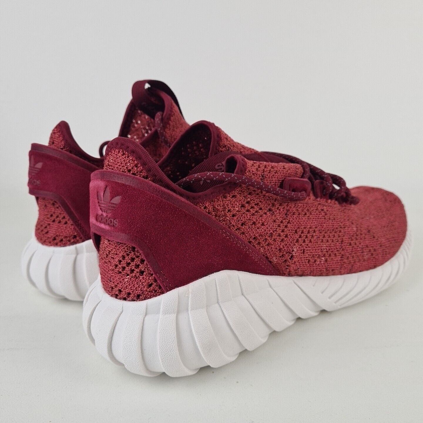 Adidas Originals Tubular Doom Sock Primeknit RED Men Sneakers BY3560 Size 12