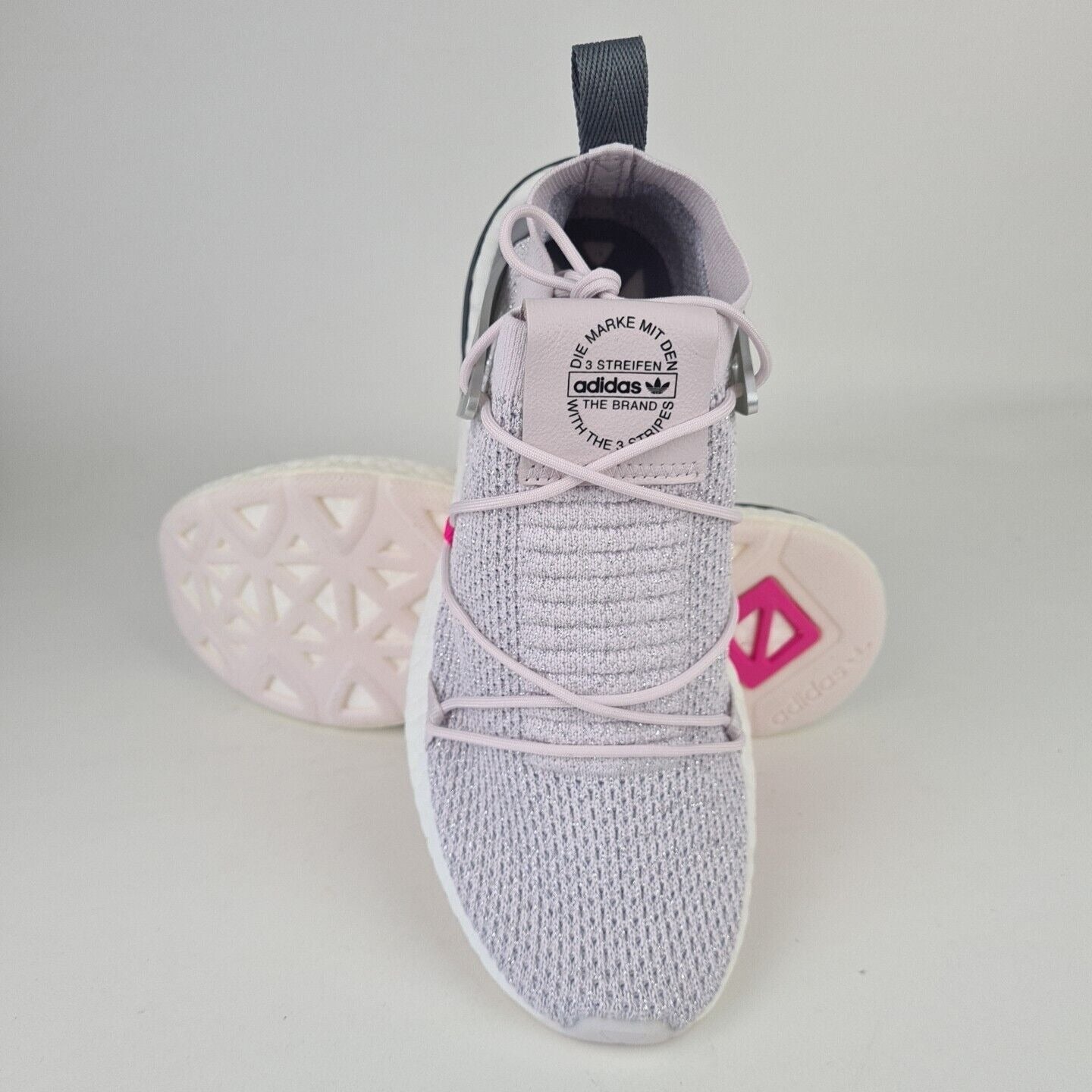 Adidas PrimeKnit ARKYN D96760 Grey Pink Women Running Sneakers Sports Size 6