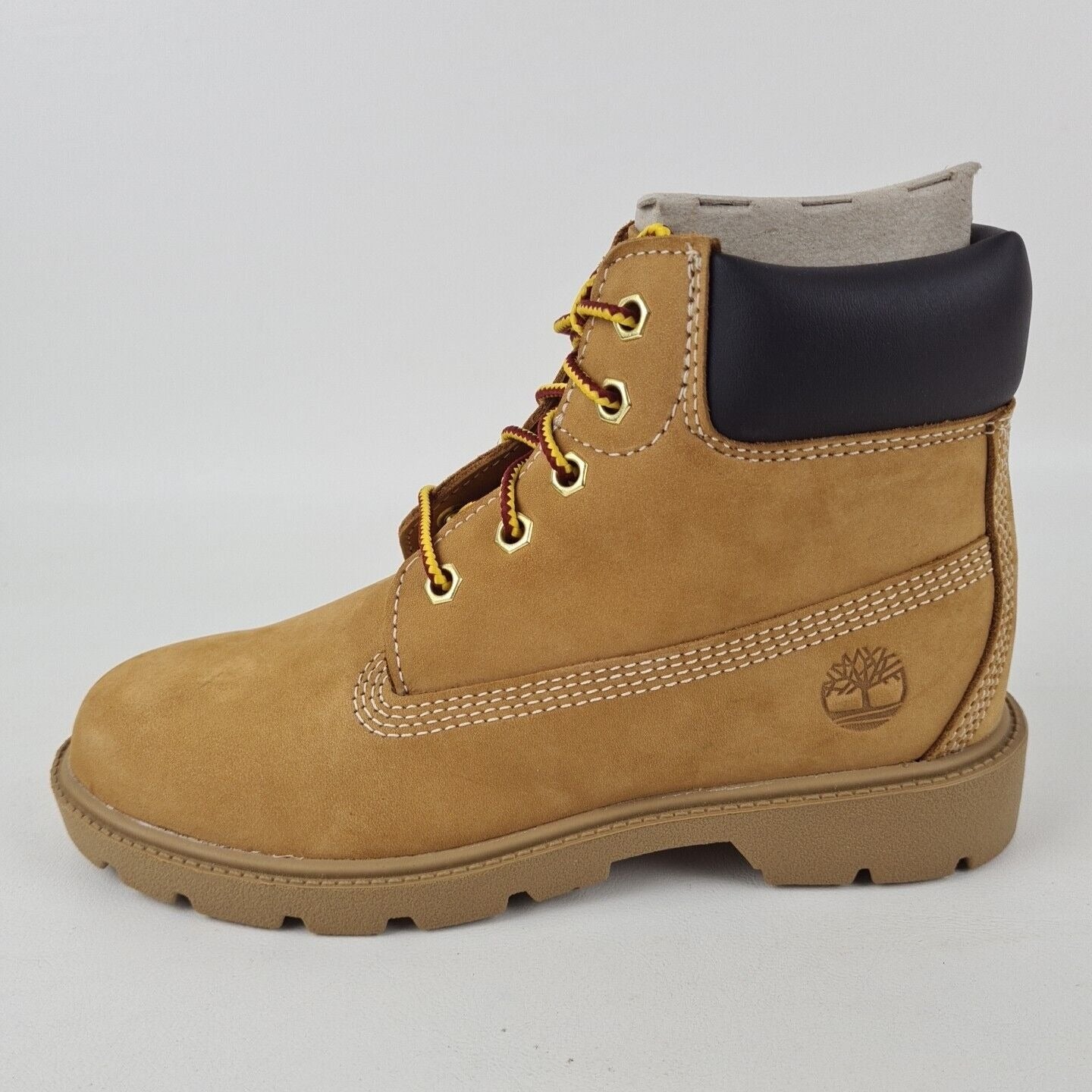 Timberland 6 In Classic Waterproof Boots 010760 713 Wheat Little Kids SZ 2Y