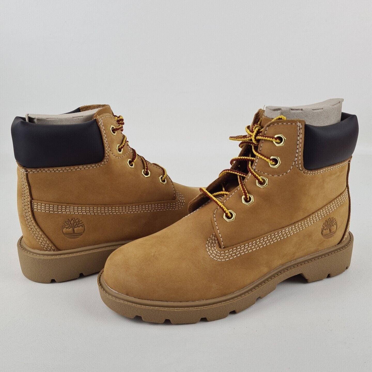 Timberland 6 In Classic Waterproof Boots 010760 713 Wheat Little Kids SZ 2Y