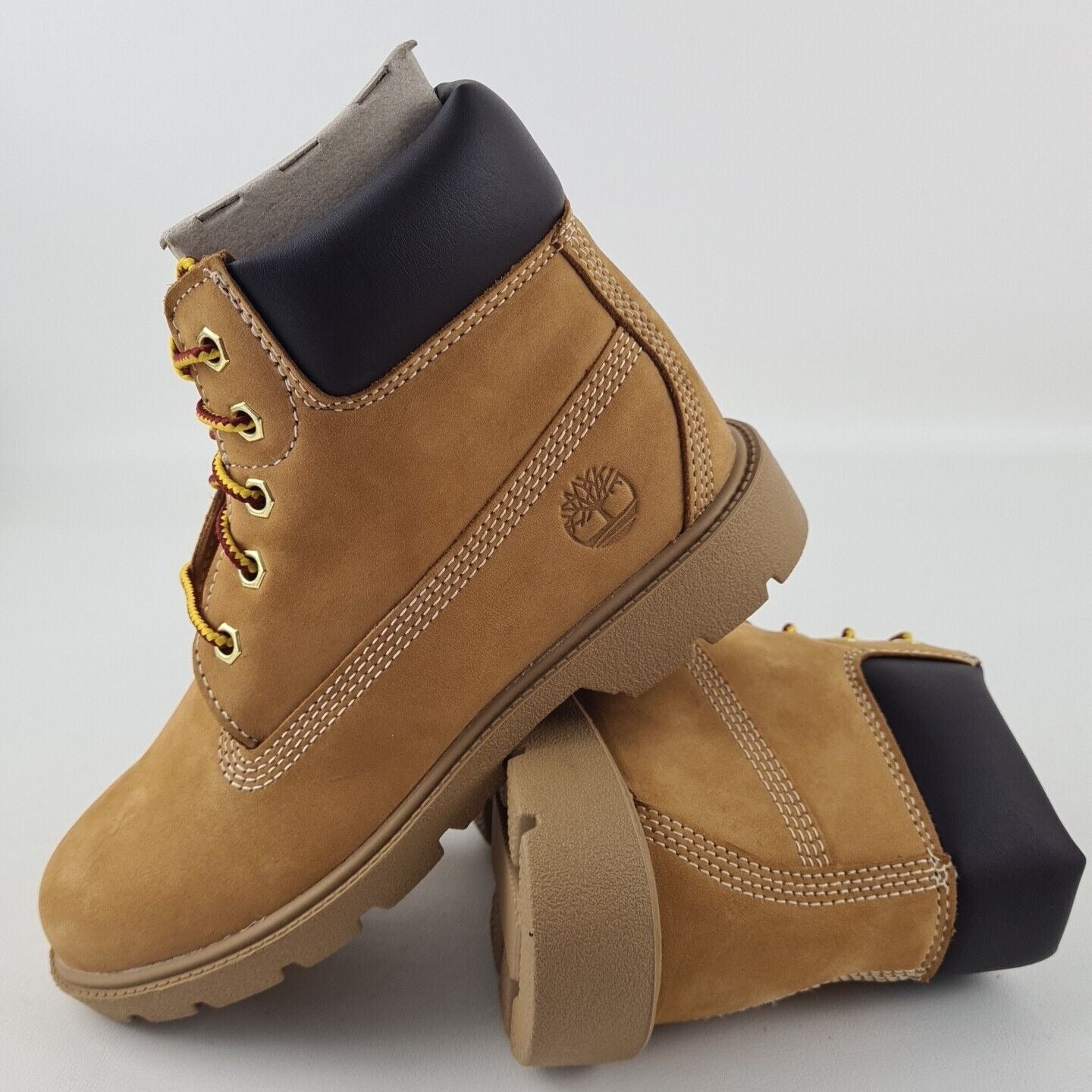 Timberland 6 In Classic Waterproof Boots 010760 713 Wheat Little Kids SZ 2Y