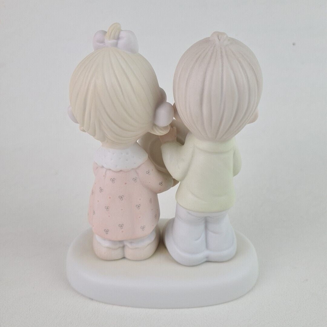 Precious Moments 1st Anniversary E-2854 God Blessed Our Year Together Figure