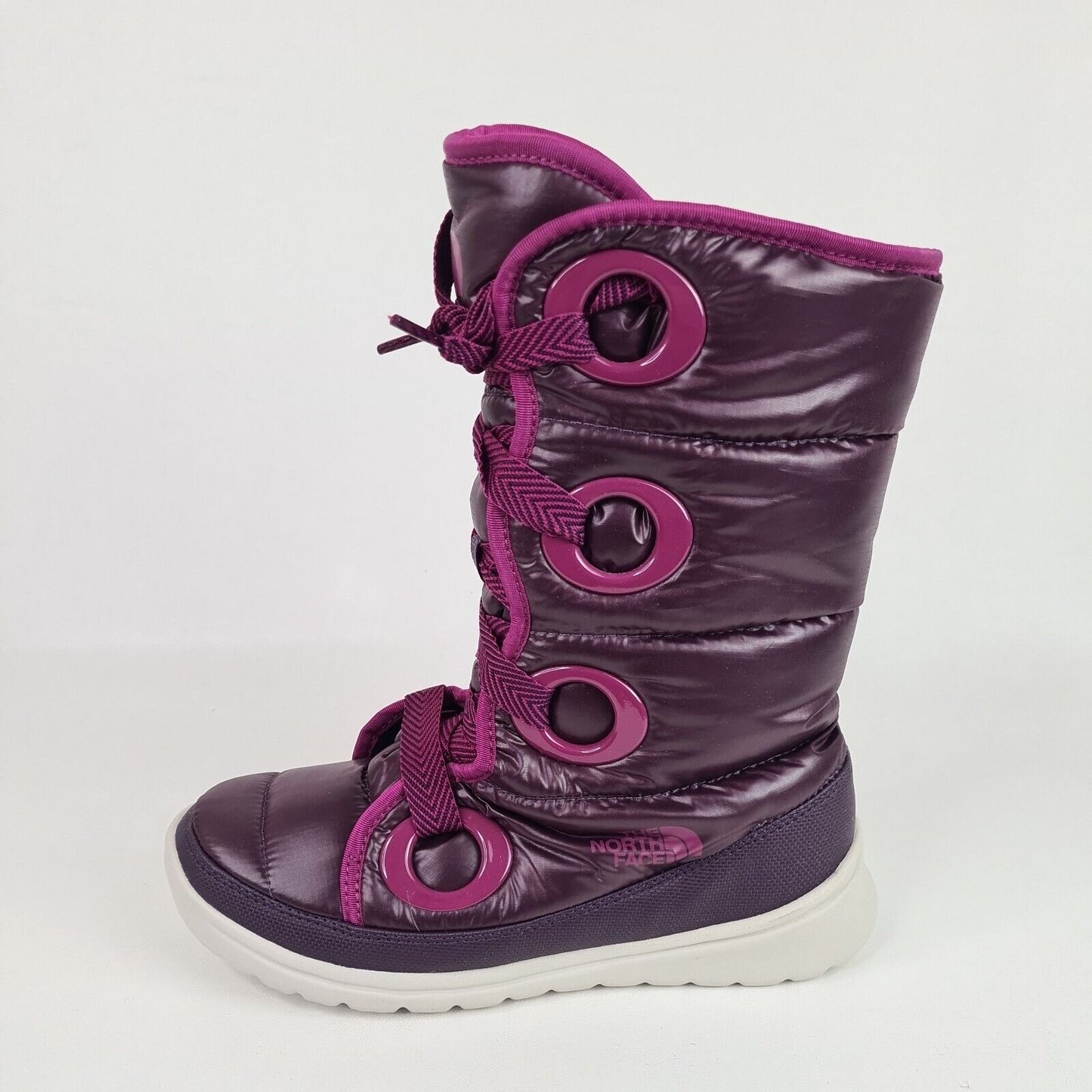 The North Face Destiny Down AWMVA9D Womens Bootie Purple Winter Waterproof SZ 8