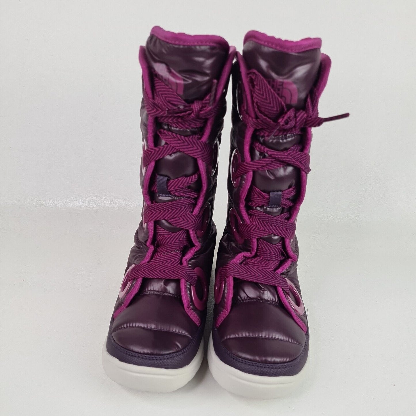 The North Face Destiny Down AWMVA9D Womens Bootie Purple Winter Waterproof SZ 8