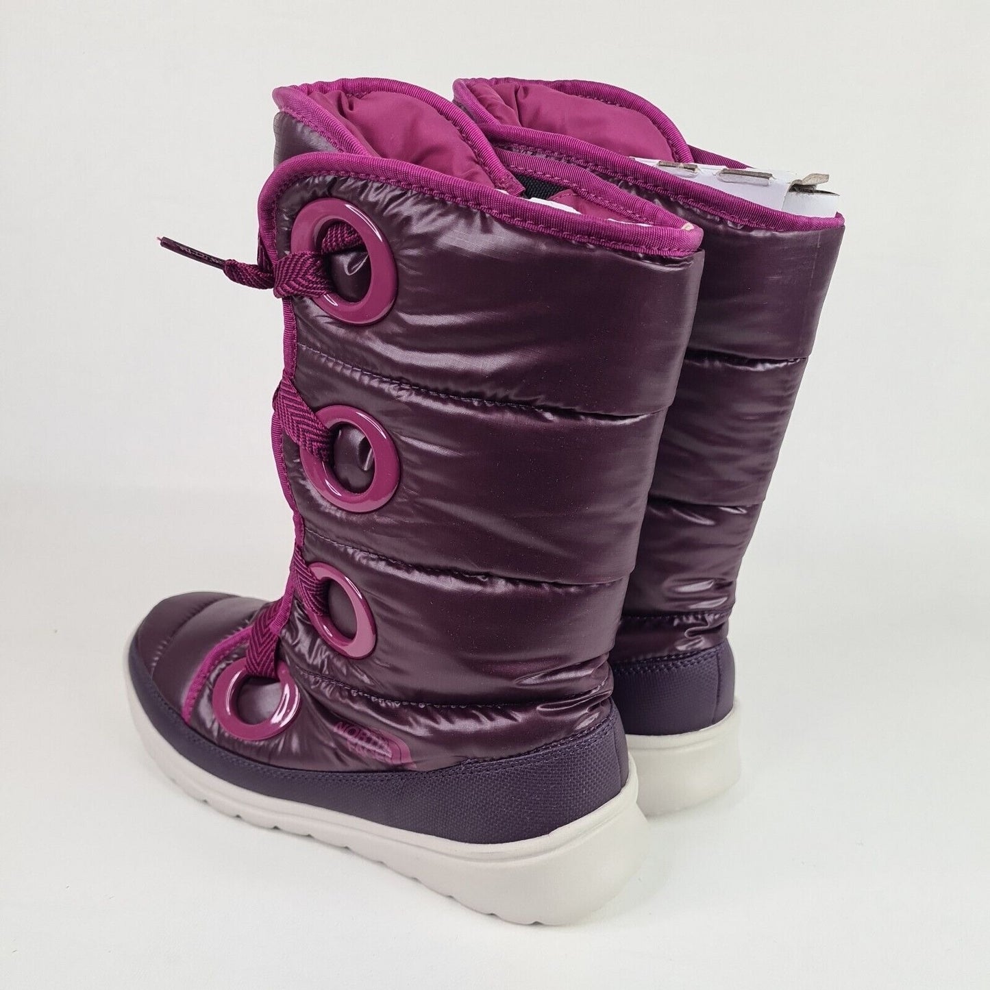 The North Face Destiny Down AWMVA9D Womens Bootie Purple Winter Waterproof SZ 8