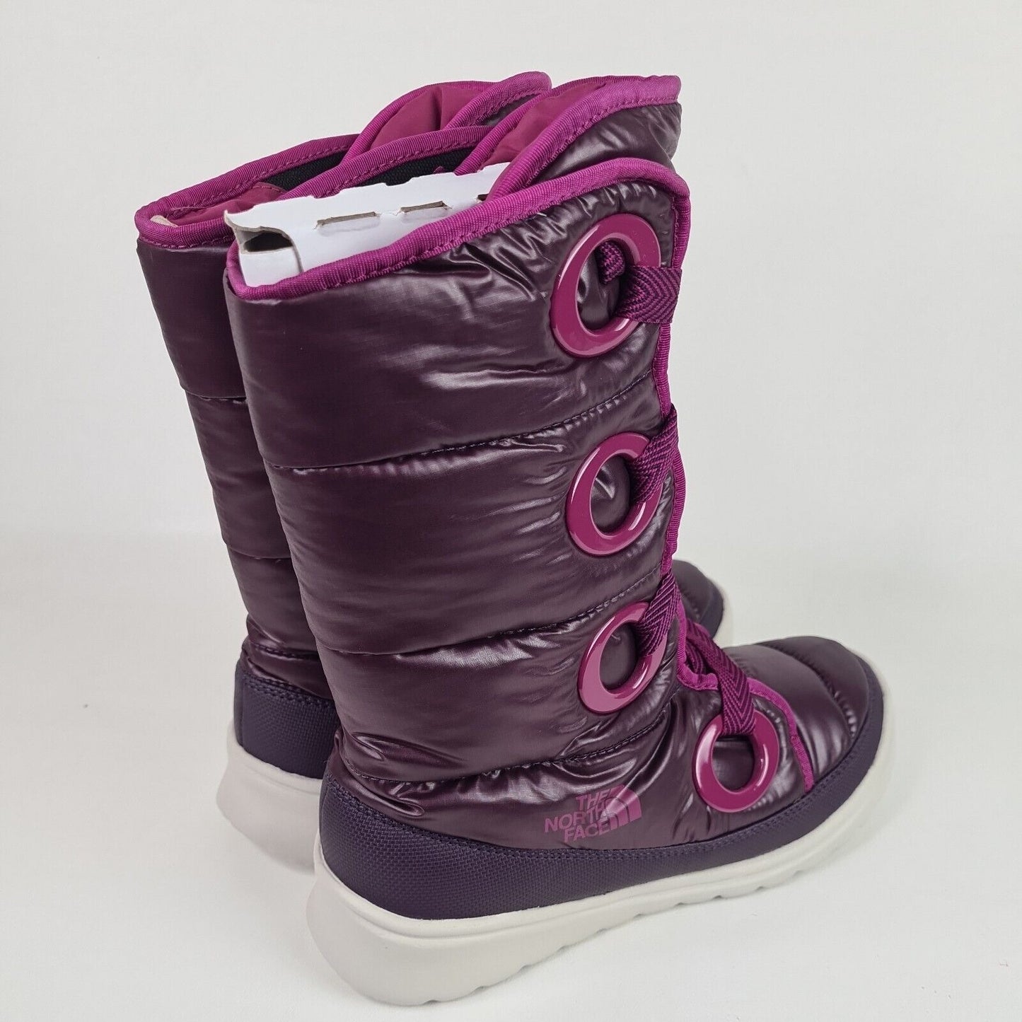 The North Face Destiny Down AWMVA9D Womens Bootie Purple Winter Waterproof SZ 8