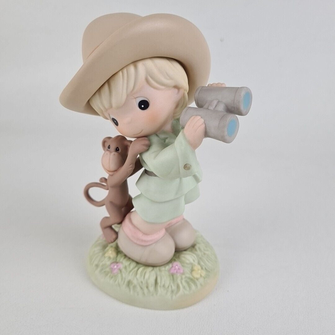 Precious Moments 325457 Life Can Be A Jungle Exclusive Porcelain Figurine