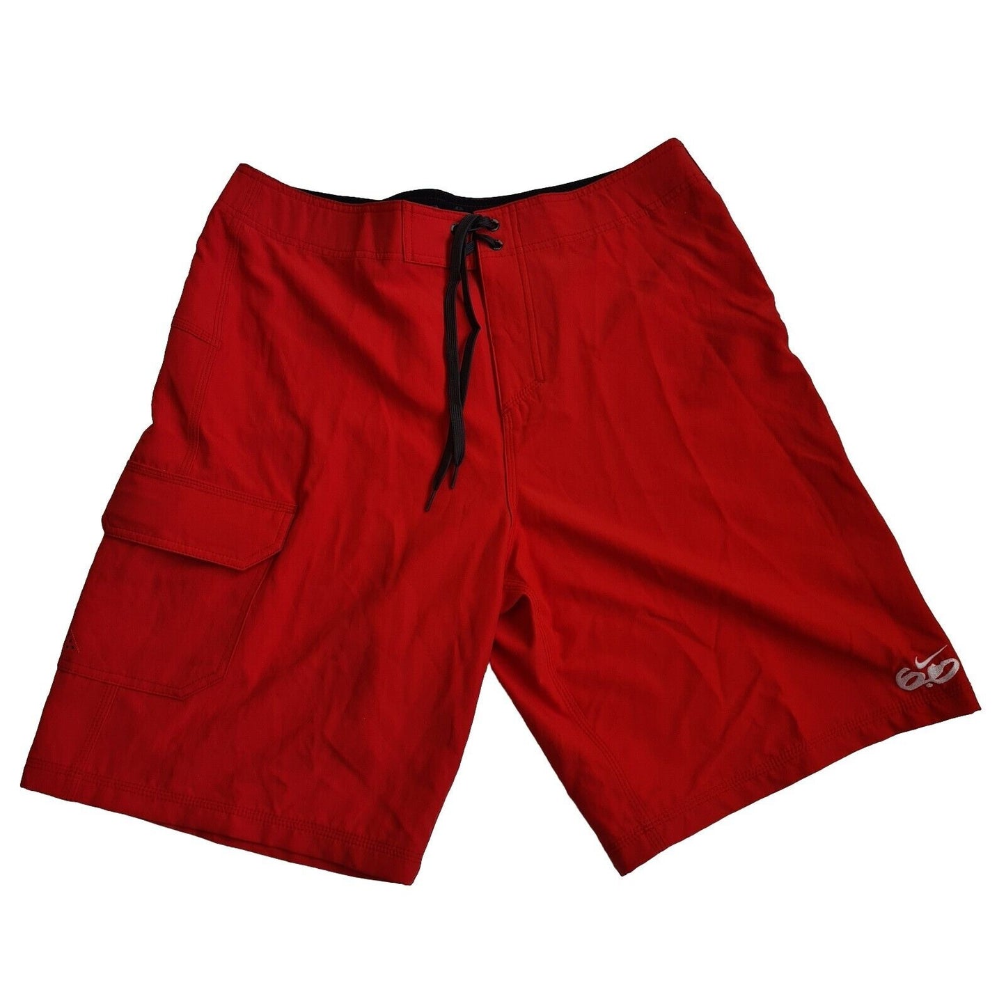 Nike 6.0 Skatebording MEN SHORTS Red CARGO 387365 600 Sportswear Size 34 DS