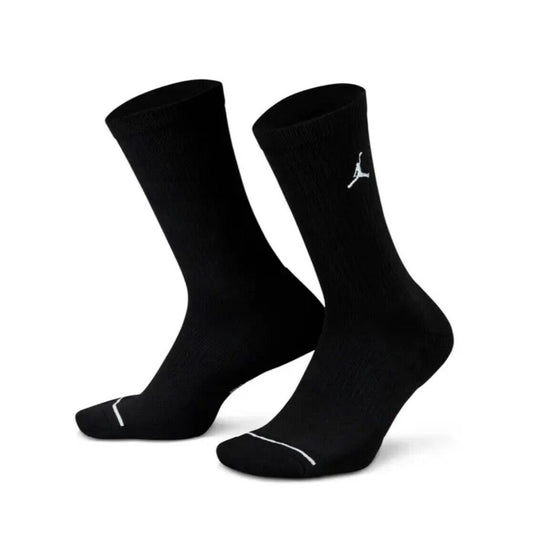 🚨 Nike Jordan Everyday Crew Socks Mens 3 Pairs Black DX9632 010 Sportswear SZ M