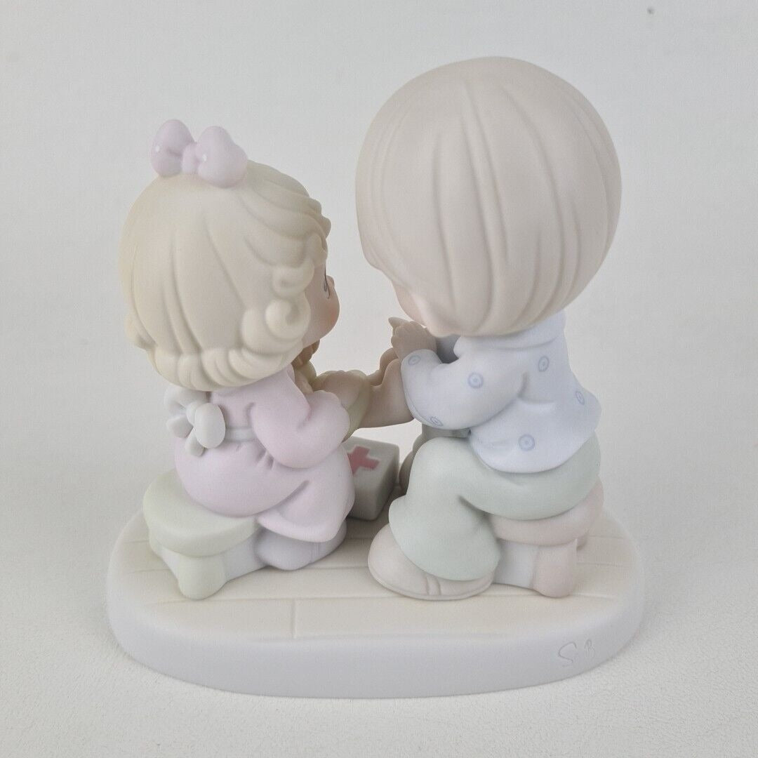 Precious Moments 163597 You Are Always There For Me Porcelain Figure Vintage