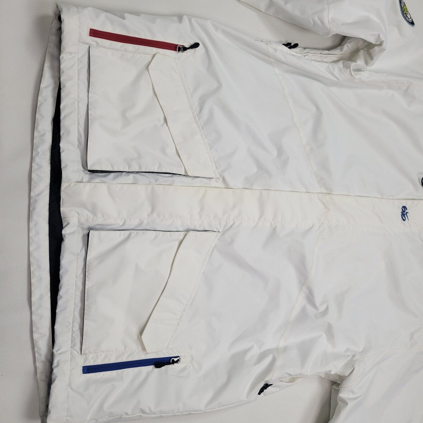 NIKE 6.0 Men Jacket White 355116 100Jacket "Storm Fit" Coat Winter Size 2XL