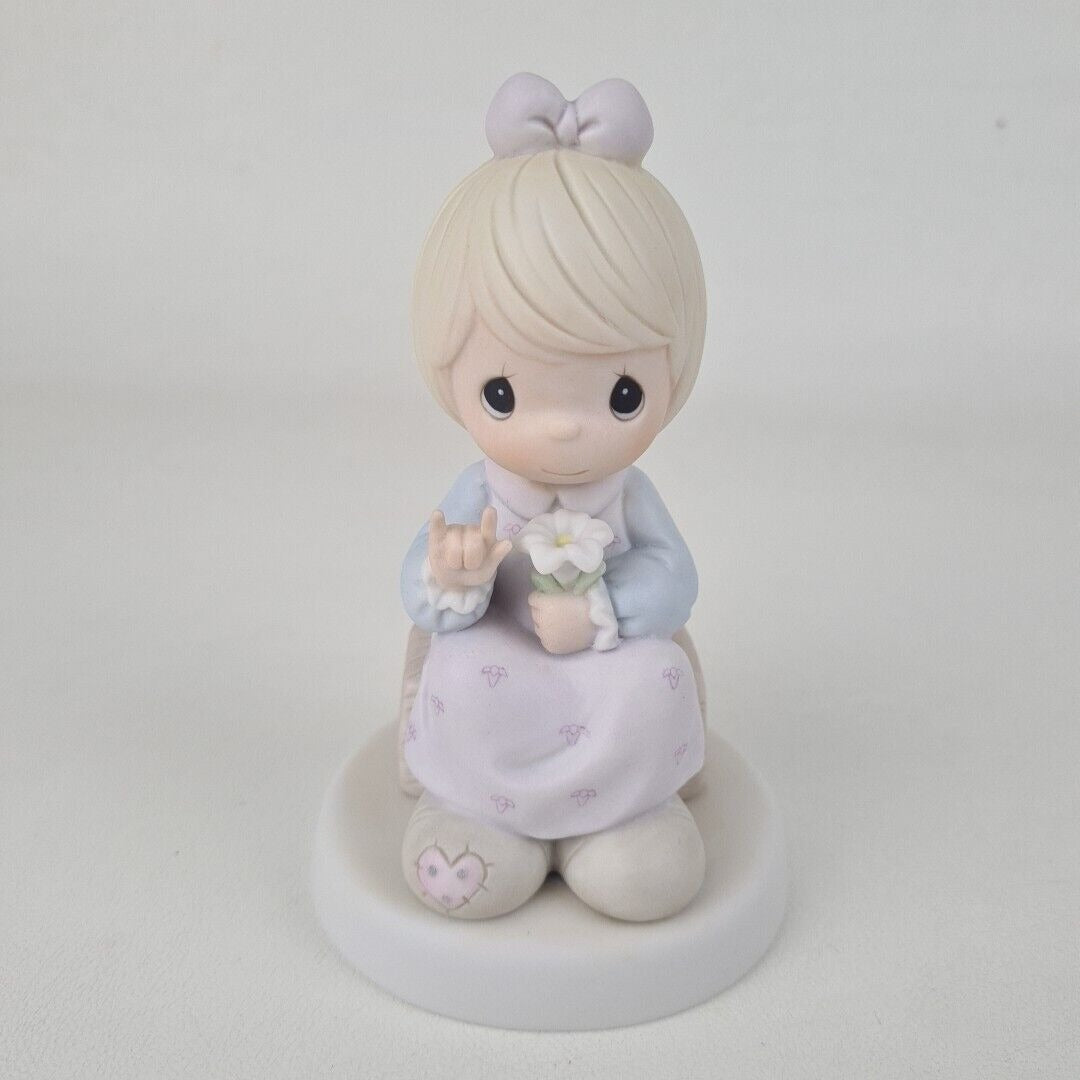 Precious Moments 527173 A Universal Love Collection Porcelaine Figurine Vntg