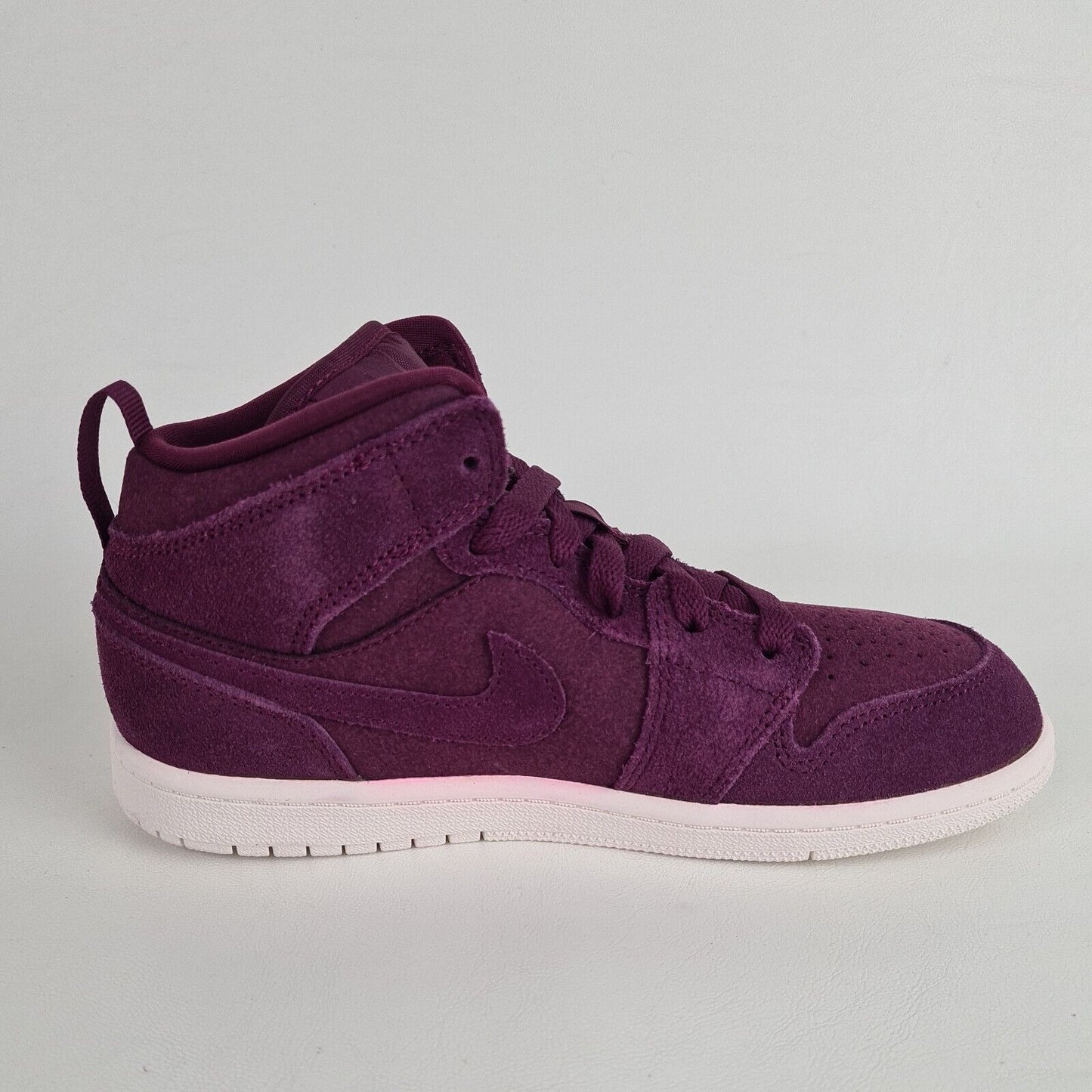 Nike Air Jordan Retro 1 Mid Bordeaux Shoes LITTLE KIDS 640734 625 Sneakers SZ 3