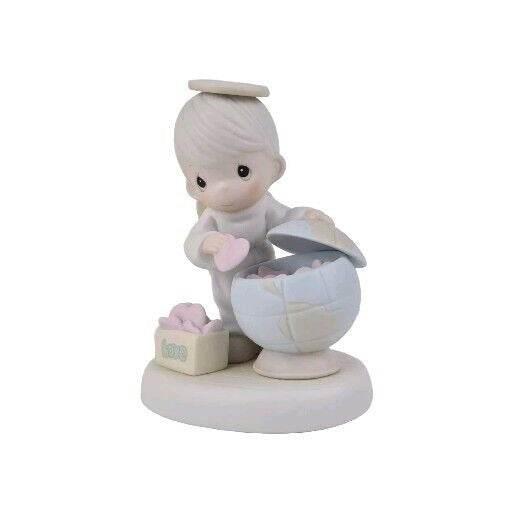 Precious Moments 531065 What The World Needs Is Love Porcelain Figurine Vntg