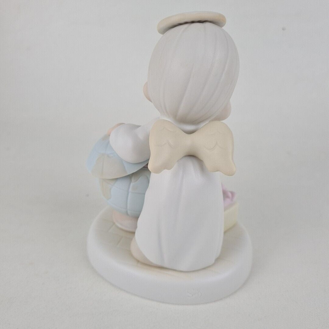 Precious Moments 531065 What The World Needs Is Love Porcelain Figurine Vntg