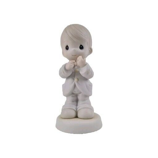 Precious Moments 531006 I Still Do Wedding Porcelain Boy Figurine Vintage