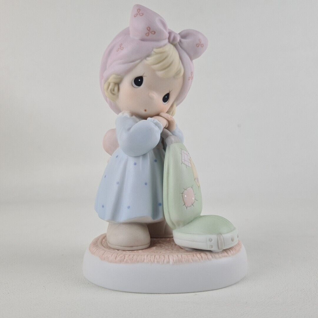 Precious Moments 587907 My Life Is A Vacuum Without You Porcelain Figurine