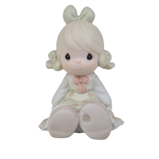 Precious Moments 531162 Bless Your Soul Little Girl Sitting Porcelain Figure