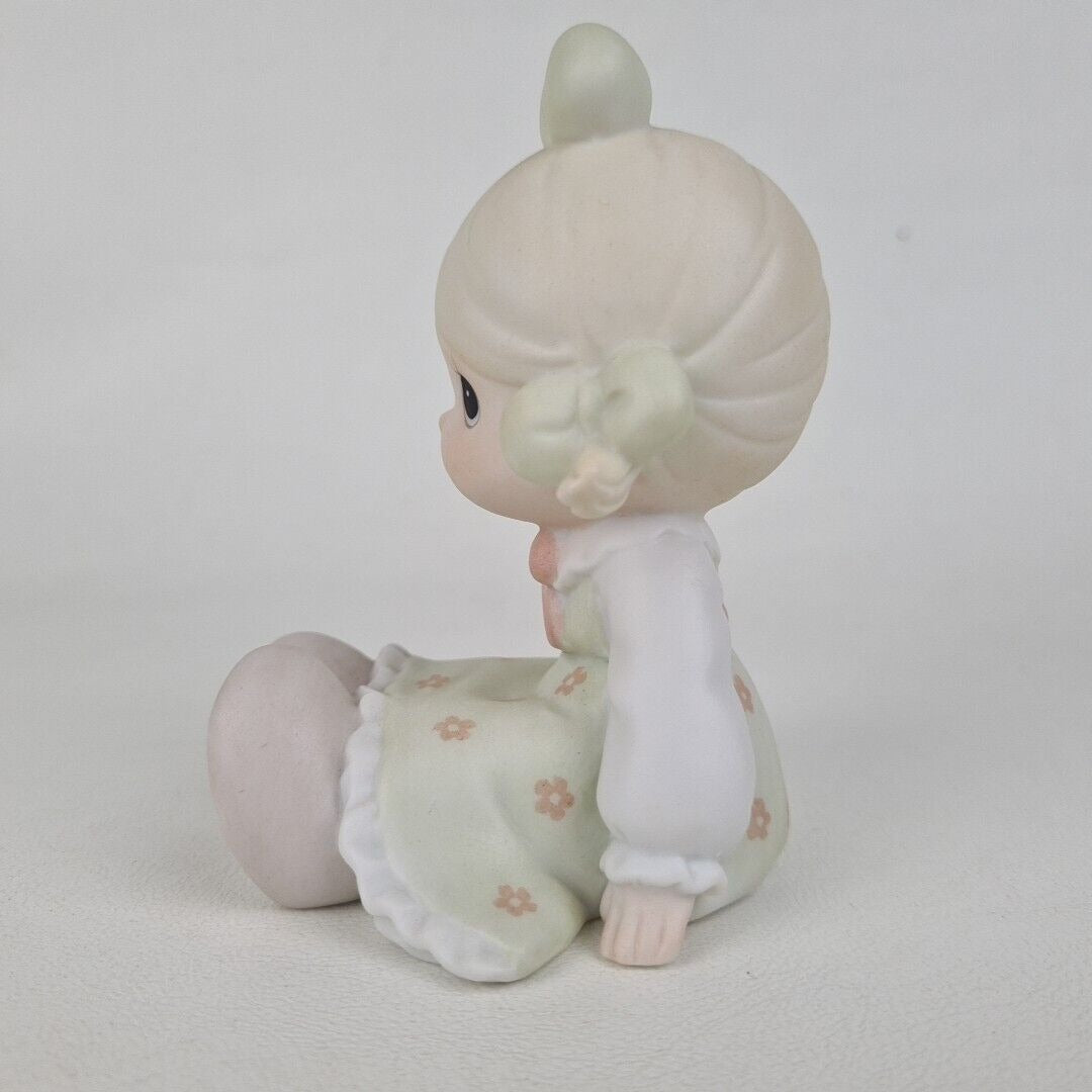 Precious Moments 531162 Bless Your Soul Little Girl Sitting Porcelain Figure