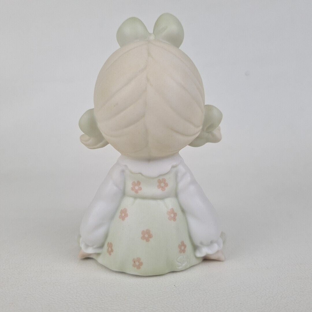 Precious Moments 531162 Bless Your Soul Little Girl Sitting Porcelain Figure