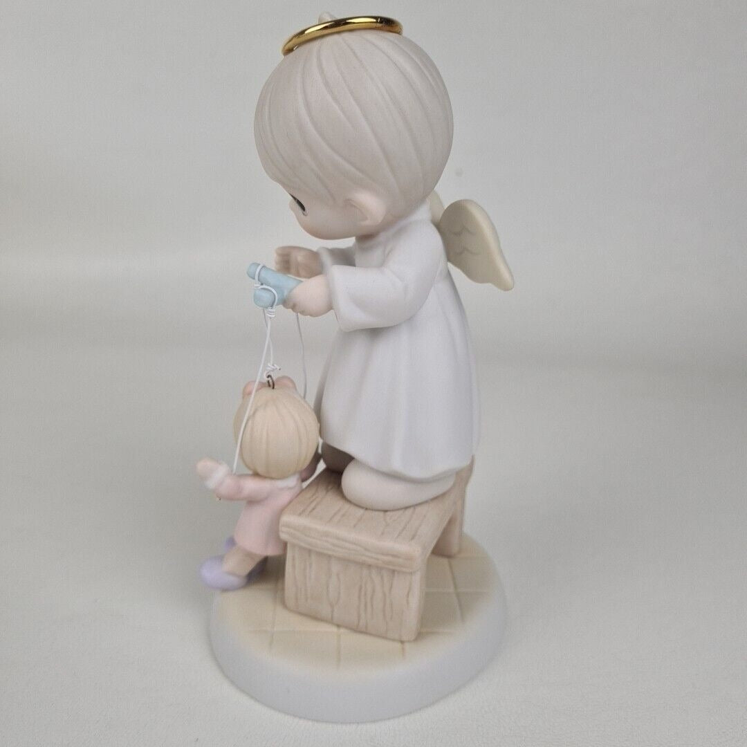 Precious Moments 325325 THE GOOD LORD WILL ALWAYS UPHOLD US Porcelain Figure