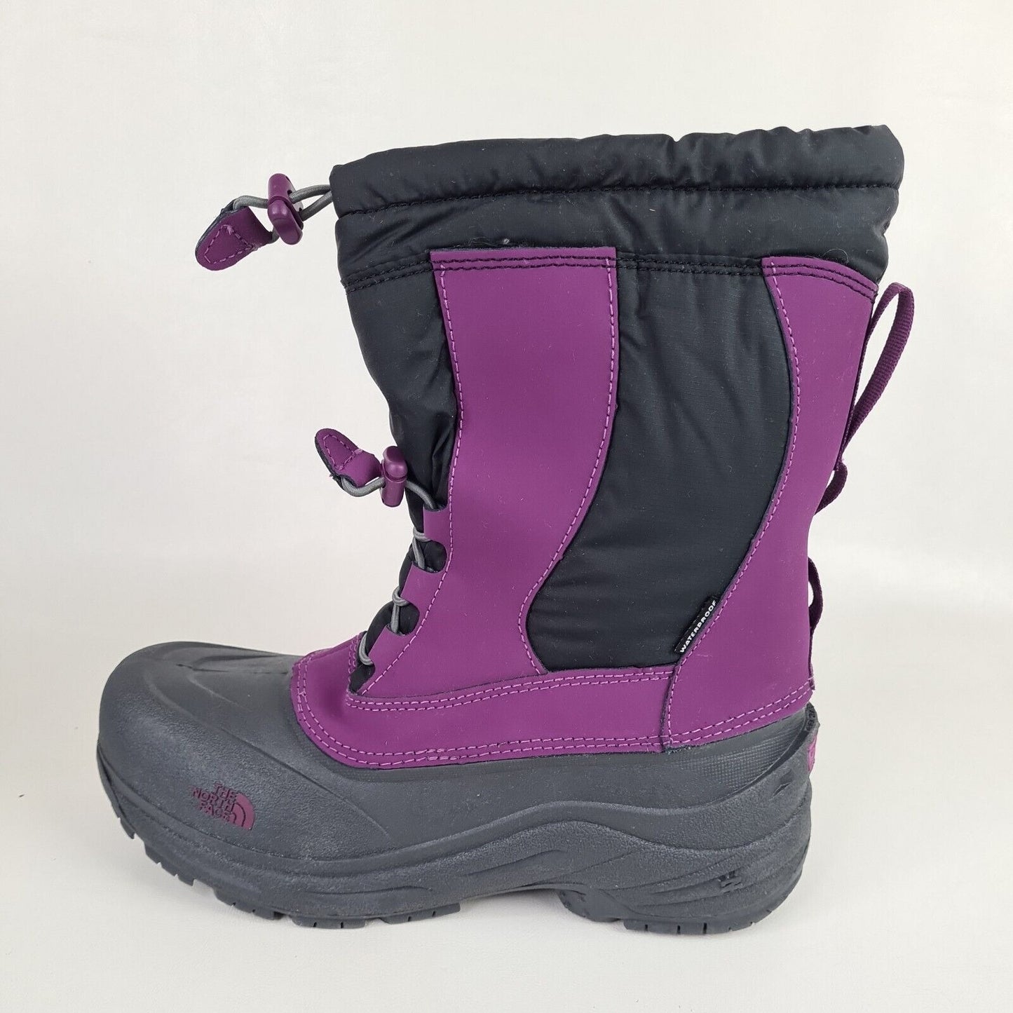 The North Face Alpenglow II Waterproof A1PBYN3 Winter Boot SZ 7 Girl = 8.5 Women