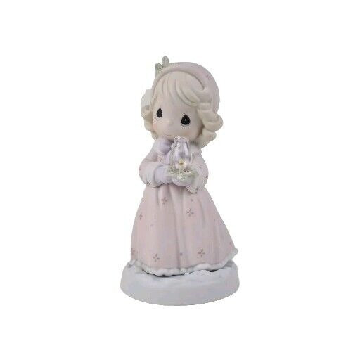 Precious Moments 150118 Making Spirits Bright Porcelain Figurine Vintage