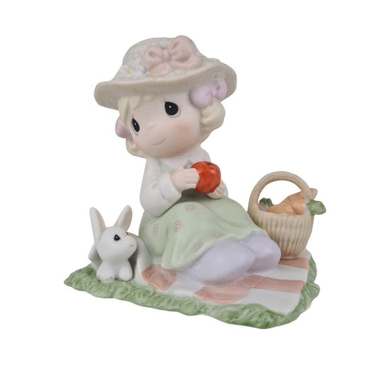 Precious Moments 261351 We're So Hoppy You're Here Porcelain Easter Figurine