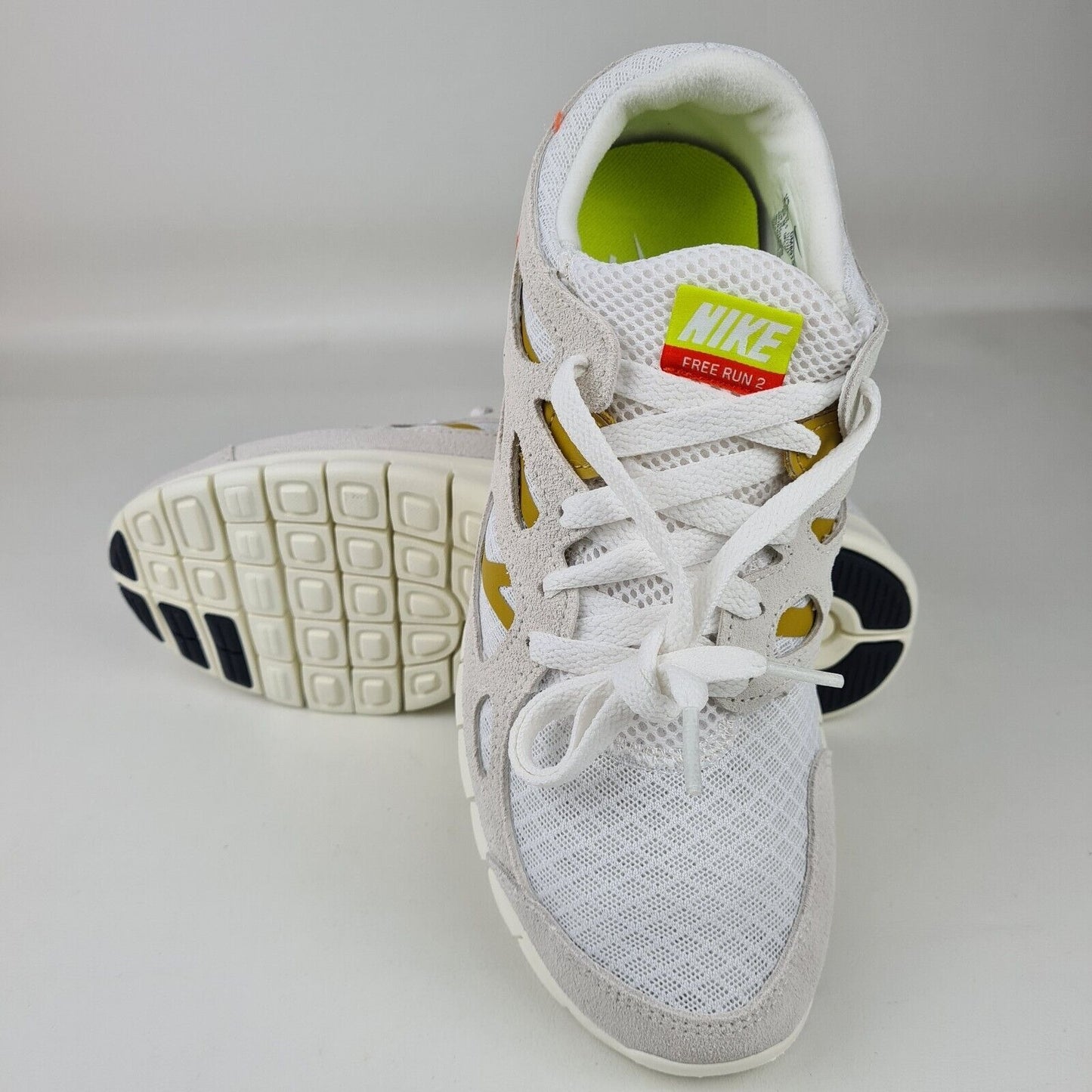 Nike Free Run 2 Womens Running Sneakers Shoes Summit White DM8915 102 Size 7