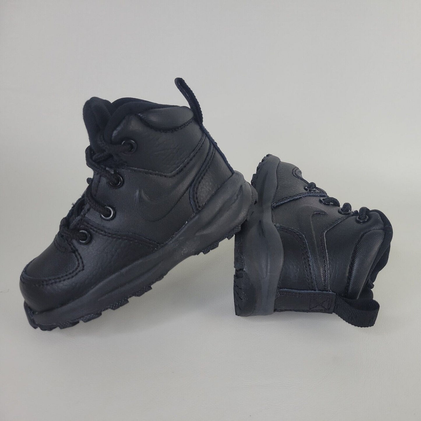 Nike Manoa LTR (TD) Boots BQ5374 001 Toddler Athletic Black Shoes Size 3 C