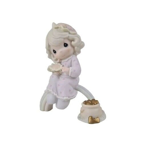 Precious Moments 128309 Dreams Really Do Come True Trumpet Porcelain Figurine