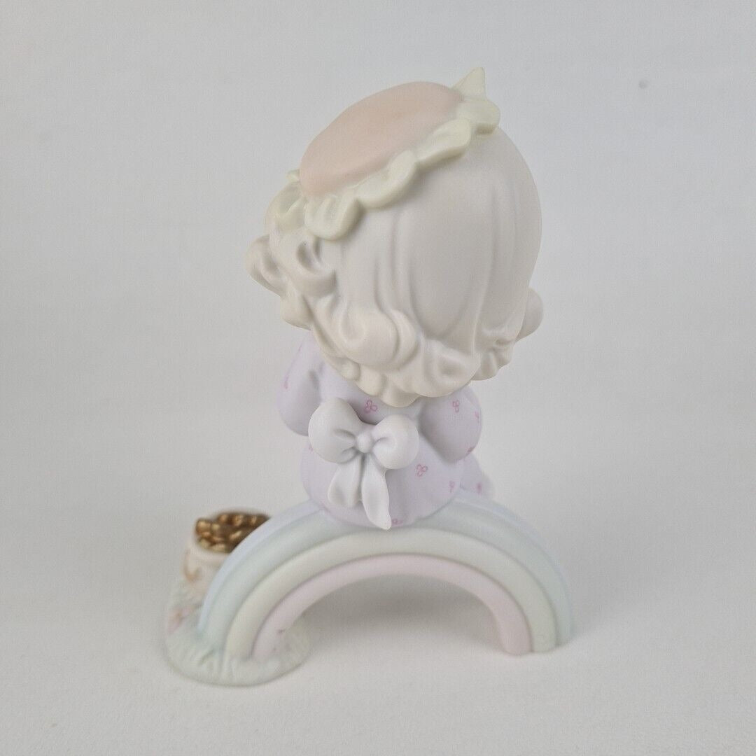 Precious Moments 128309 Dreams Really Do Come True Trumpet Porcelain Figurine