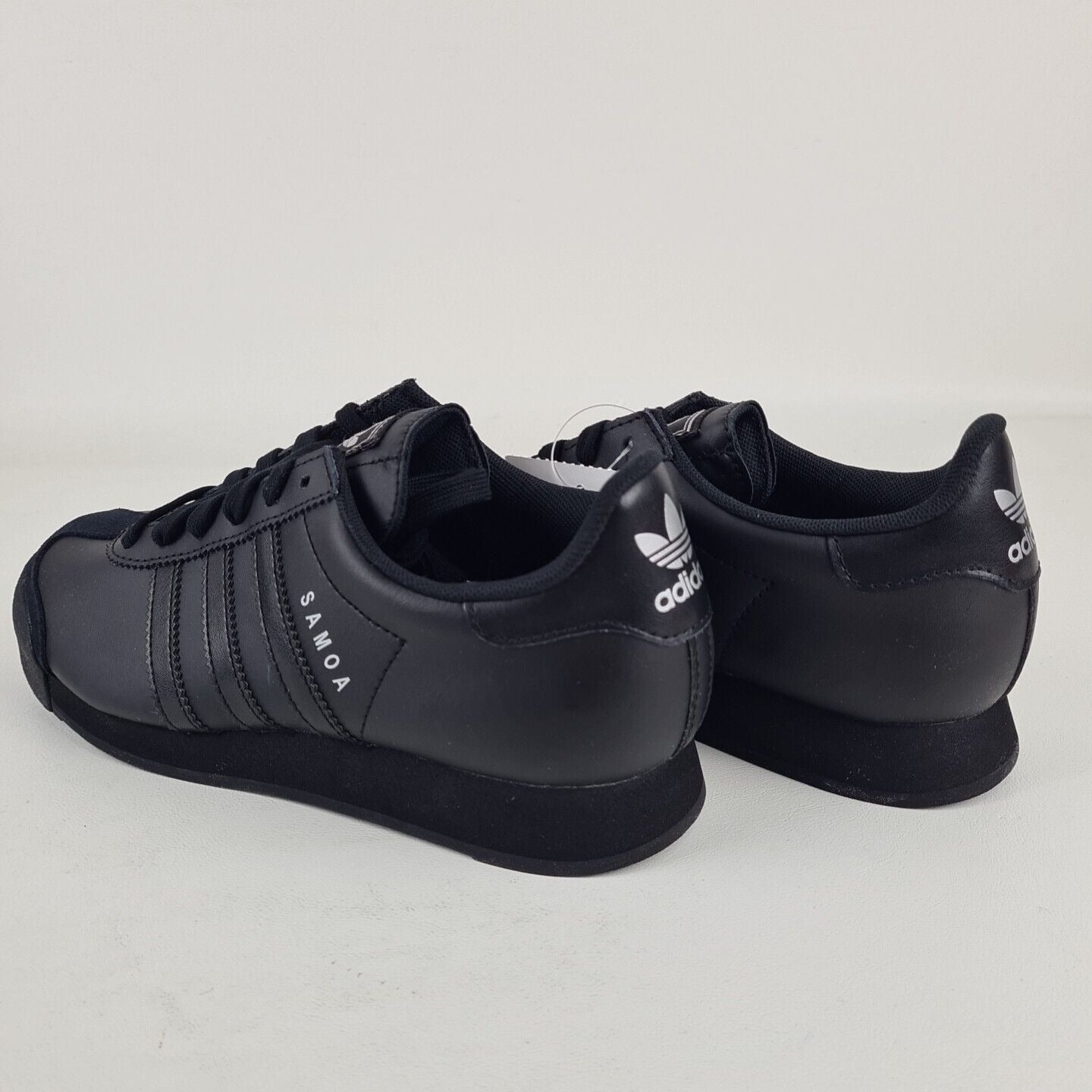 Adidas Originals SAMOA J Black G22610 Casual Sneakers Size 4 Y = 5.5 Women