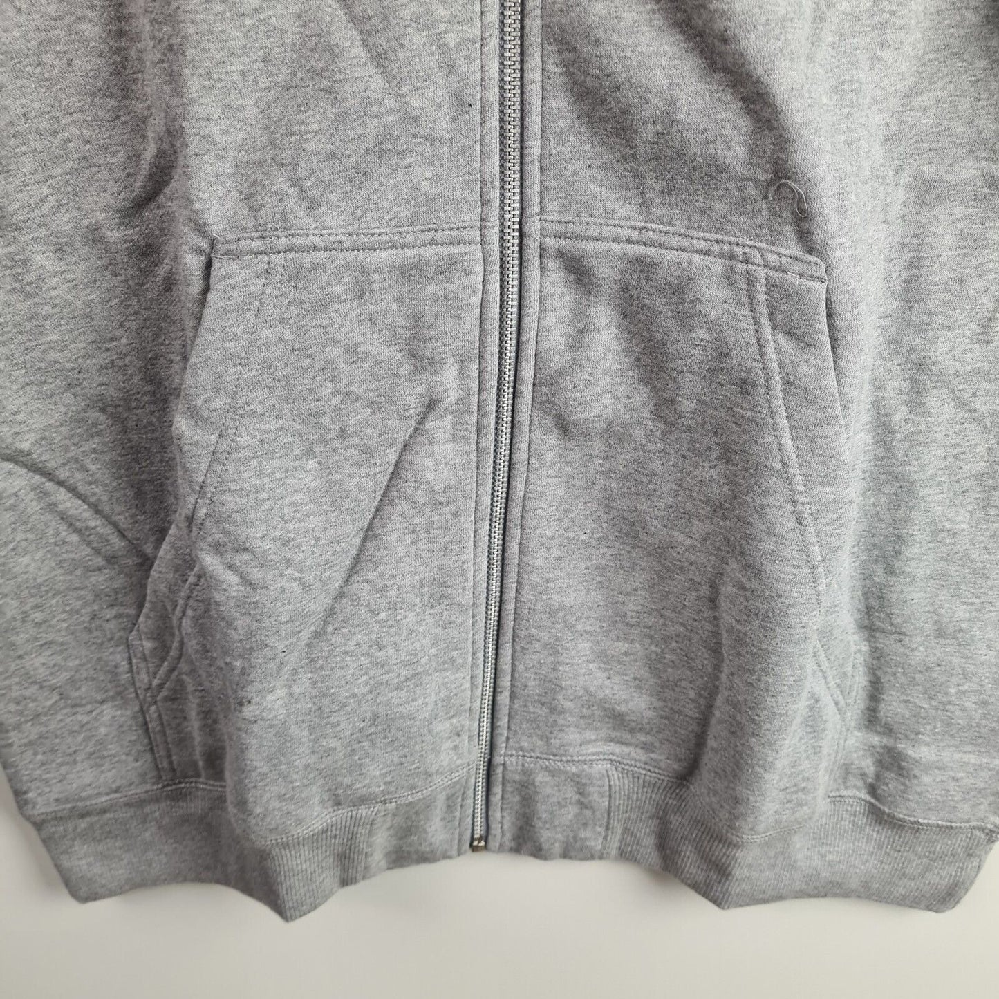 Adidas D84090 Trefoil SPO Hooded FLOC Fleece Sweatshirt Grey Men Size 2XL