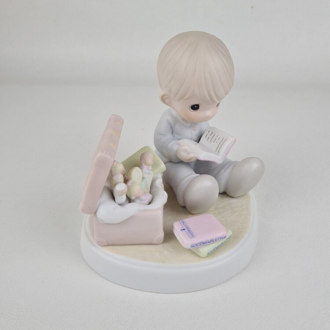 Precious Moments PM971 You Will Always Be A Treasure To Me Porcelain Figurine