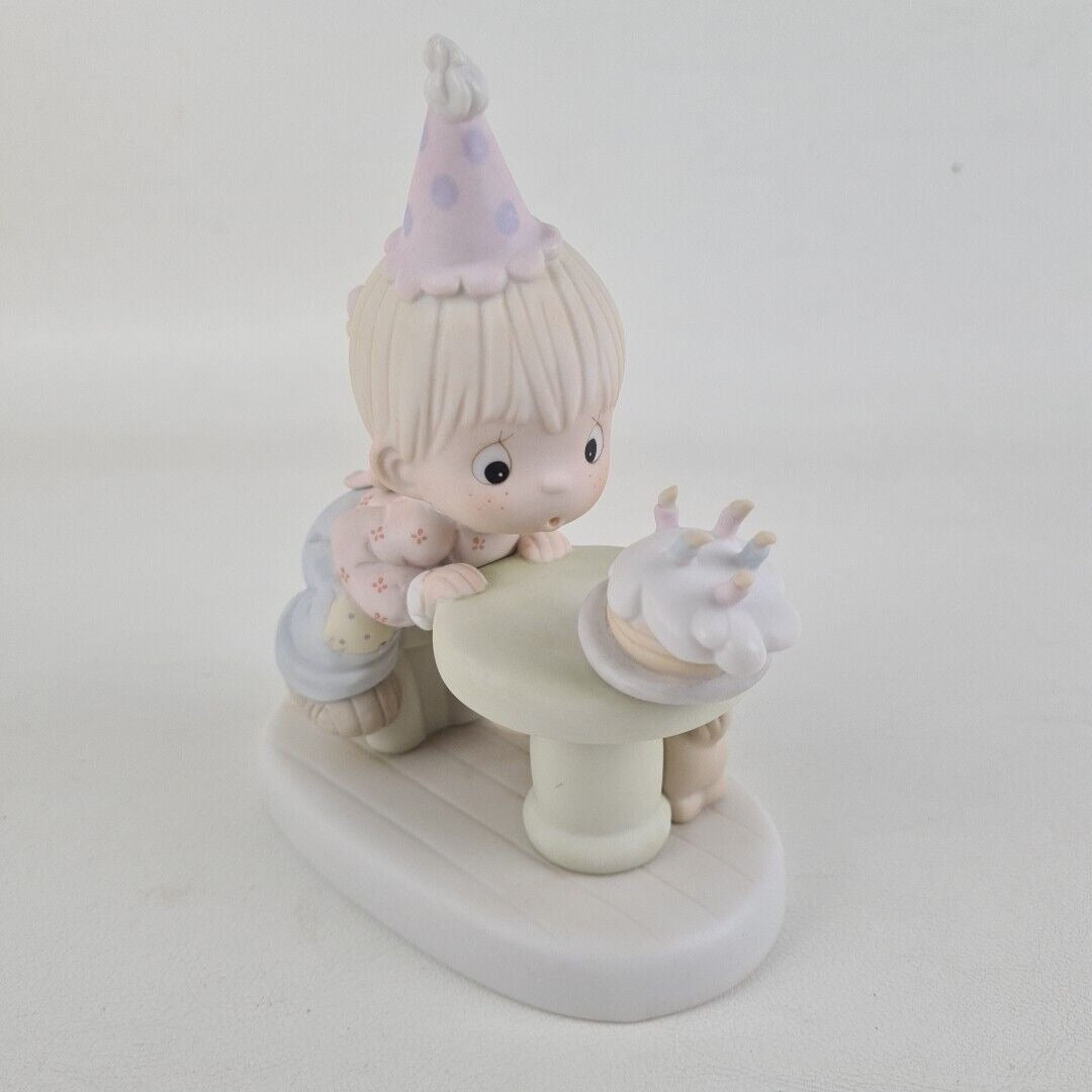 Precious Moments 524298 May Your Every Wish Come True Birthday Figurine Vintage