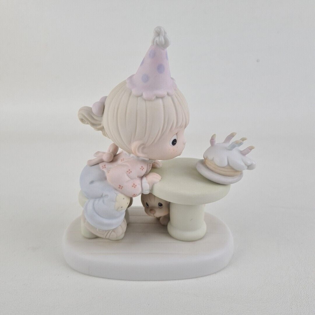 Precious Moments 524298 May Your Every Wish Come True Birthday Figurine Vintage