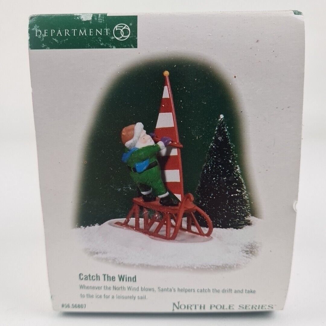 Department 56 Catch The Wind Christmas Vintage North Pole Series 56807