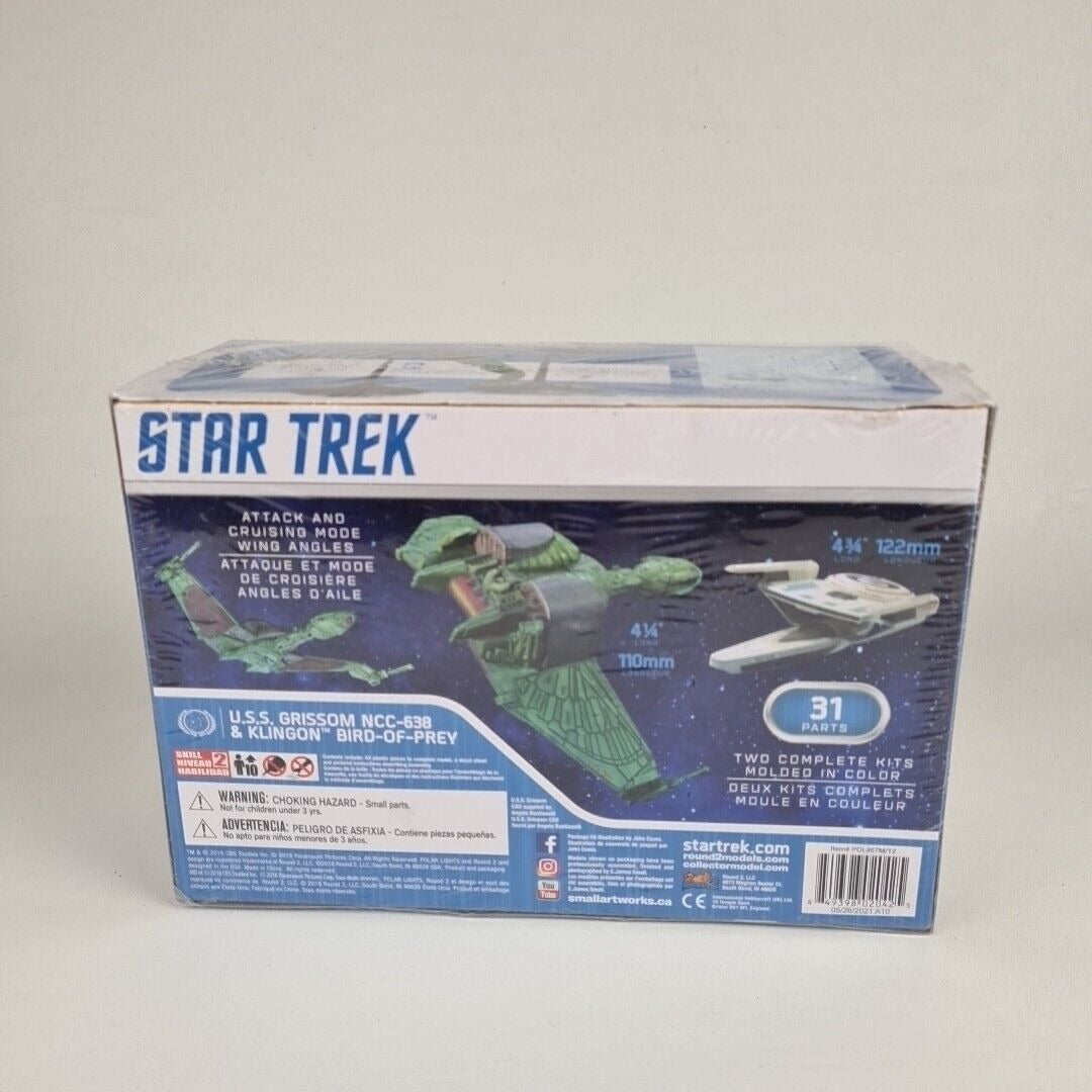 Polar Lights Star Trek: USS Grissom NCC-638 and Klingon Bird of Prey 2 Kits