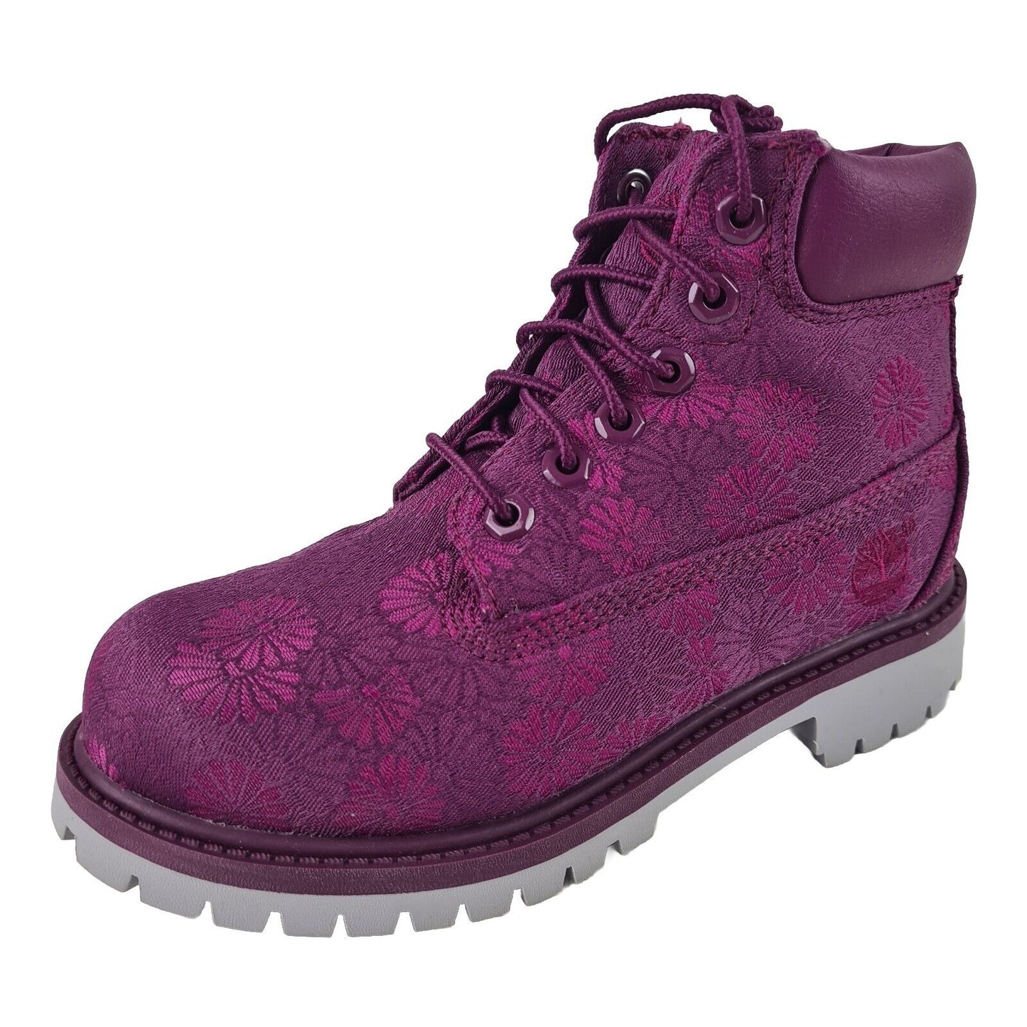 Timberland 6 IN Classic Boots Waterproof TB0A197D Magenta Floral Size 2.5