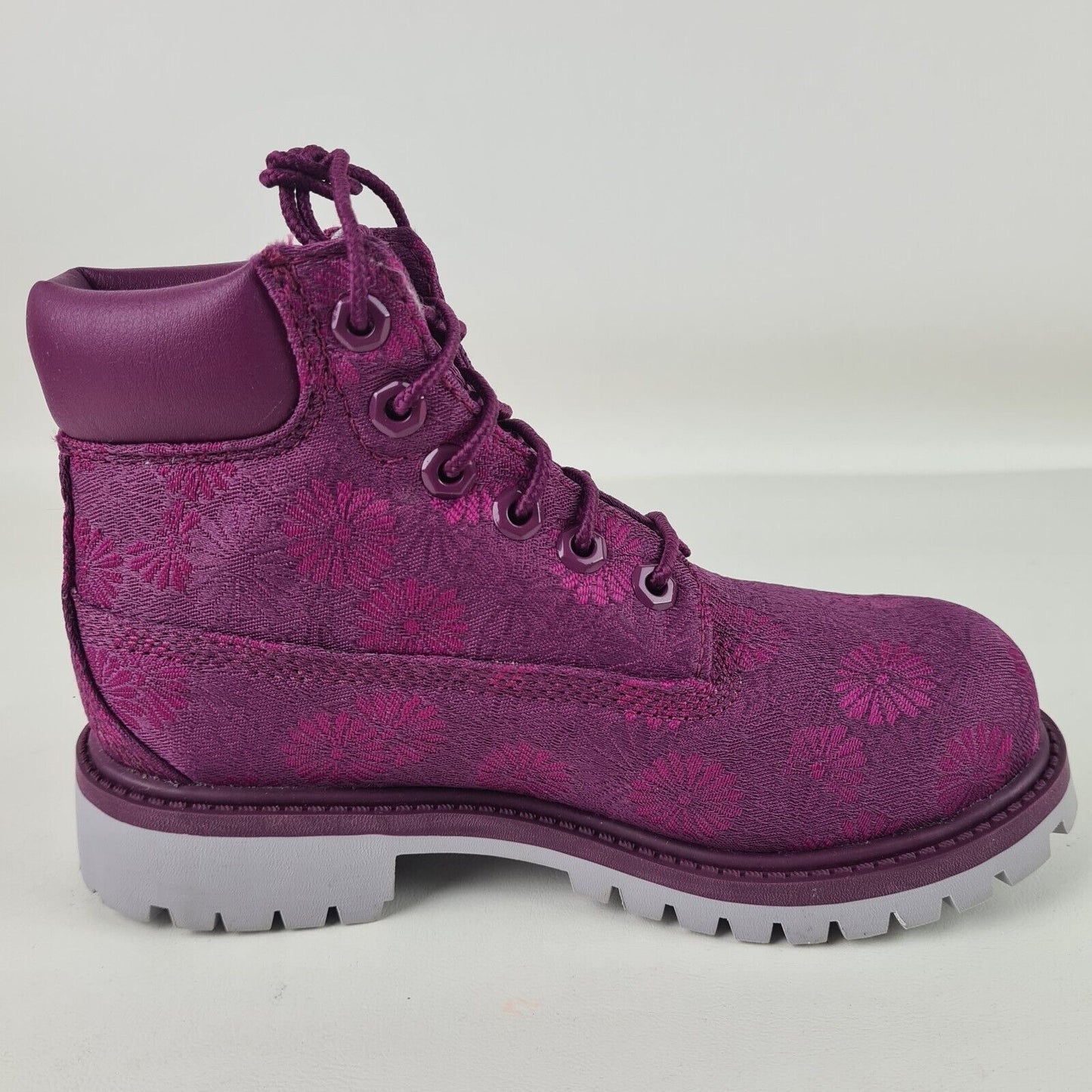 Timberland 6 IN Classic Boots Waterproof TB0A197D Magenta Floral Size 2.5