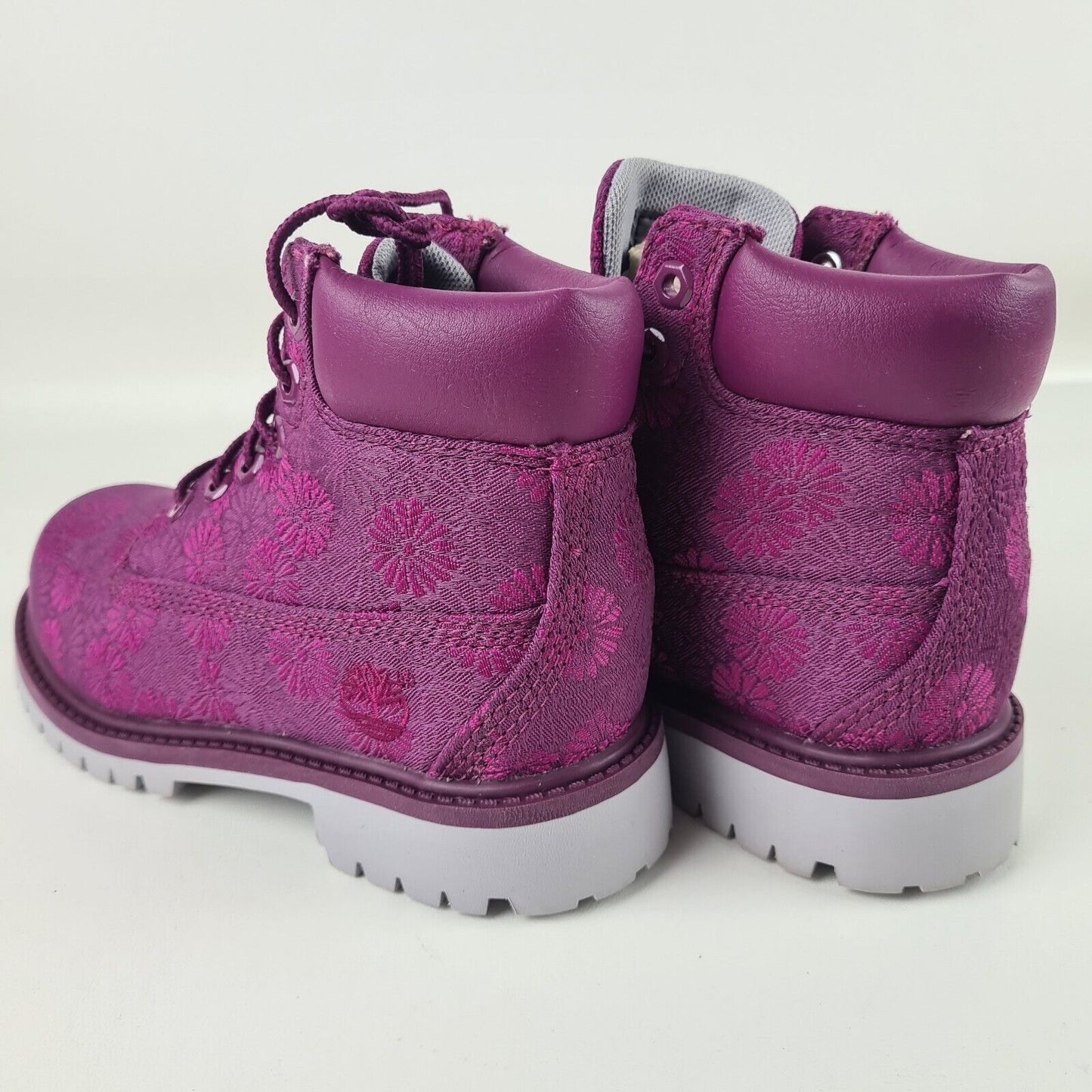 Timberland 6 IN Classic Boots Waterproof TB0A197D Magenta Floral Size 2.5