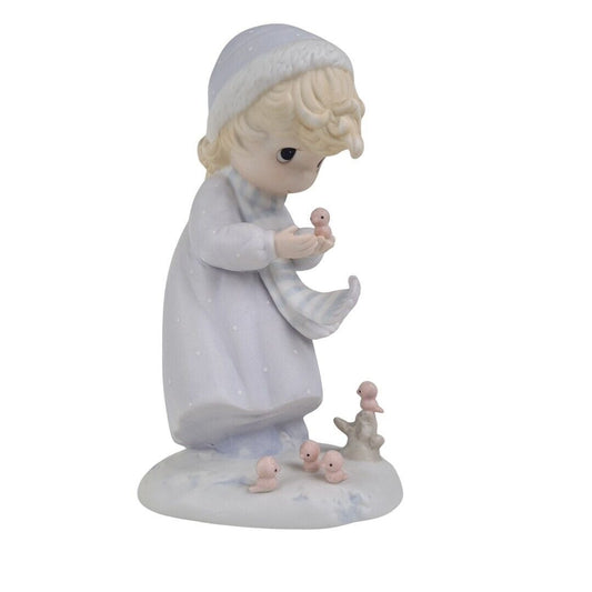 Precious Moments 12092 Winter's Song Four Seasons Limited Edition Figurine